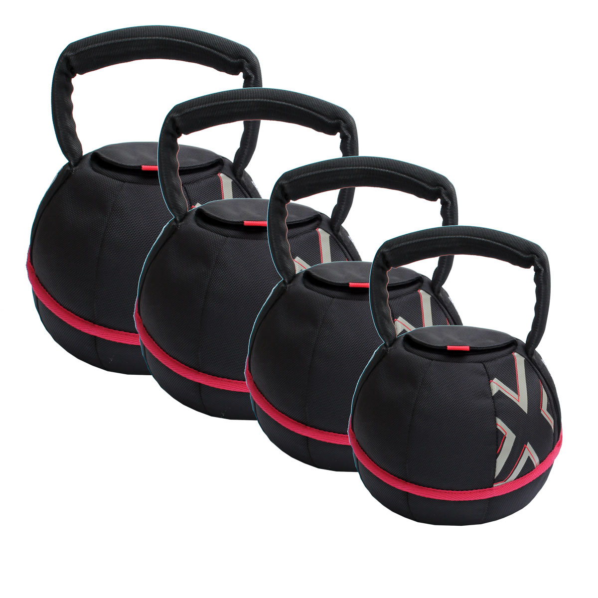 Kettlebell Set: 4 Kg + 6 Kg + 8 Kg + 10 Kg