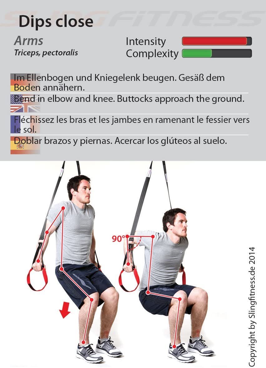 U12 (1) Übungskarten - Workout Karten Schlingentraining