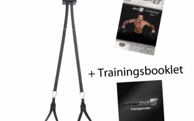 Sling Trainer Gymbox Mit Schlingentrainer DVD, Türbefestigung, Türanker, Übungen Für Zu Hause Suspension Trainer Training