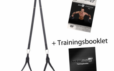 Sling Trainer Gymbox Mit Schlingentrainer DVD, Festinstallation an der Wand, Übungen für Zu Hause Suspension Trainer