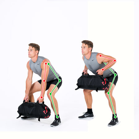 Rowing with the Sandbag