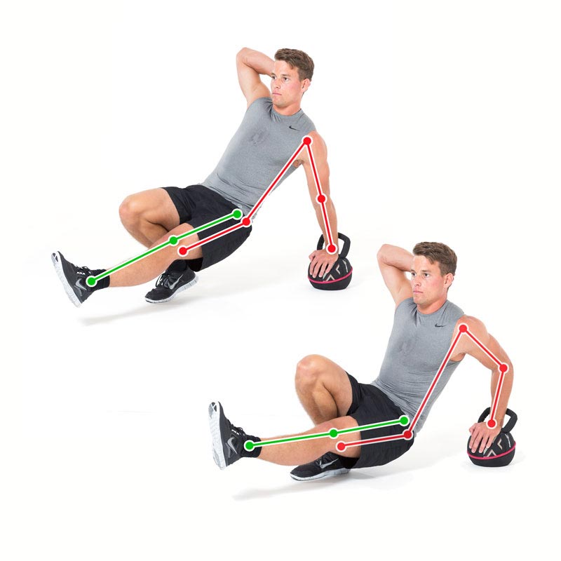 Triceps Push One Arm