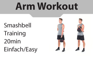 Kettlebell Arm Workout leicht