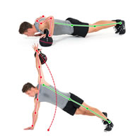Chest Press Rotate Rowing