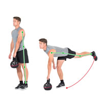 Balance Bent Over