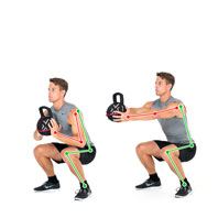 Squat Push